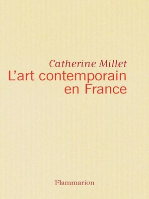 cover image of L'art contemporain en France